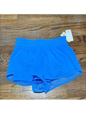 Blue Women's Athletic Shorts - Lightweight Running Shorts